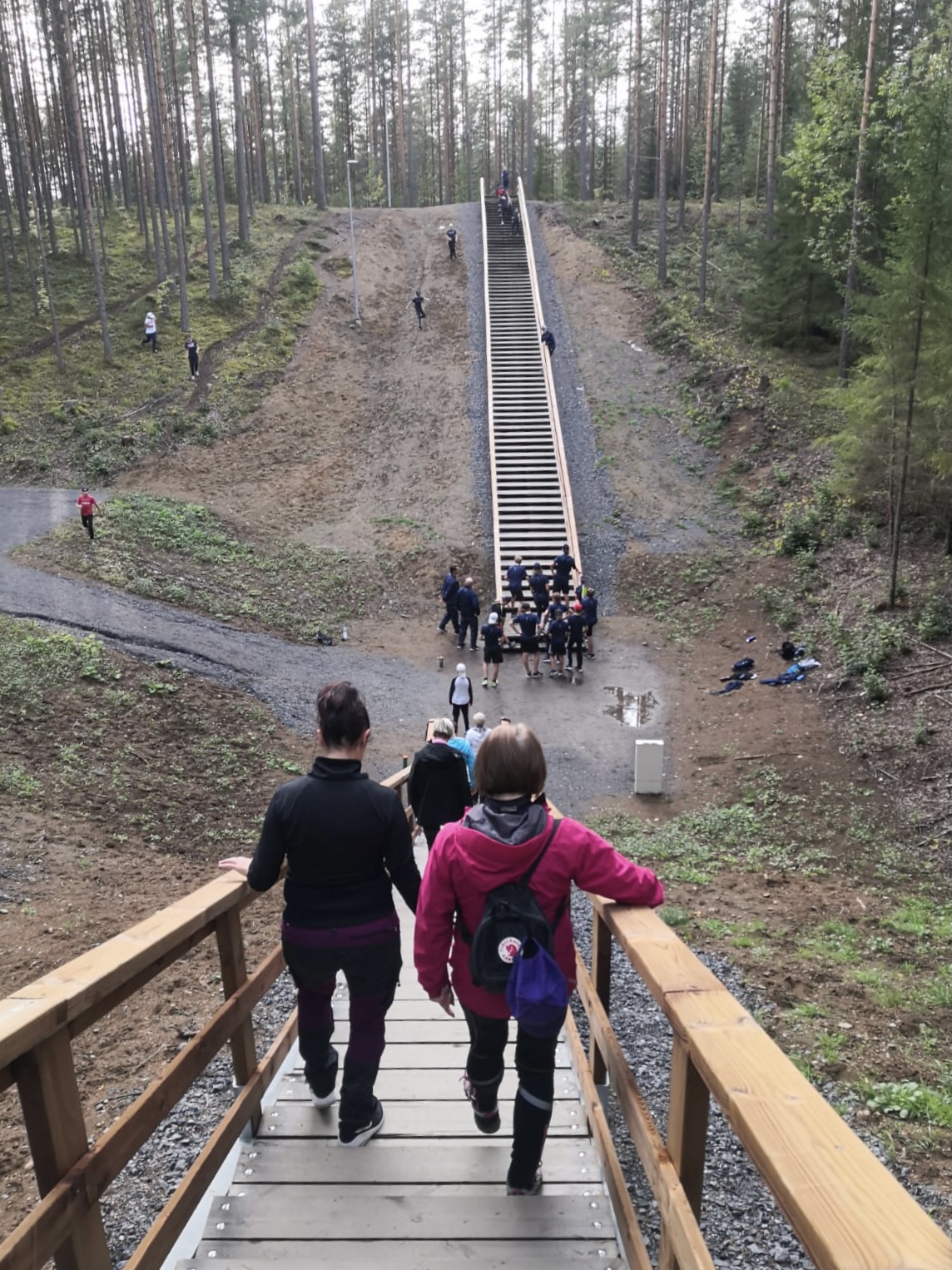 Porrastreeniä tai mäkikävelyä