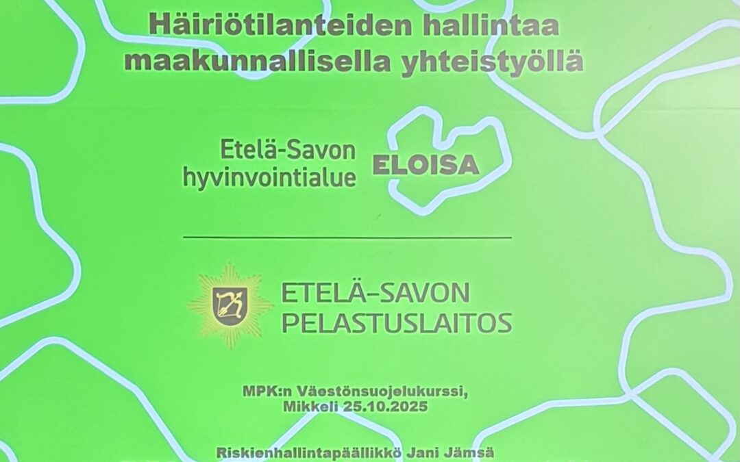 Väestönsuojelukurssi 25.10.2025