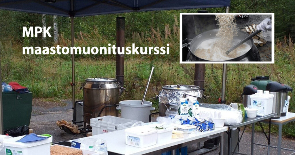 MPK:n maastomuonituskurssin kuva