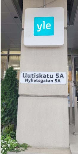 HMN:  25.10.2024 toteutui toinen tutustumiskäynti Ylen uutistoimitukseen