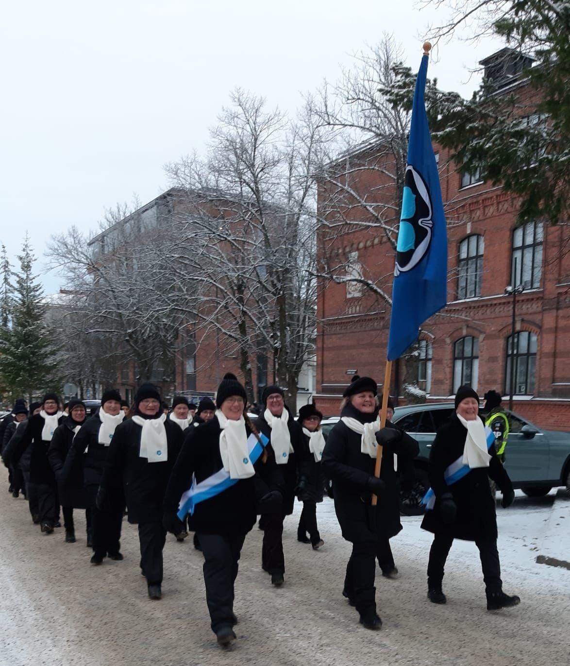 Itsenäisyyspäivän paraati Kouvolassa