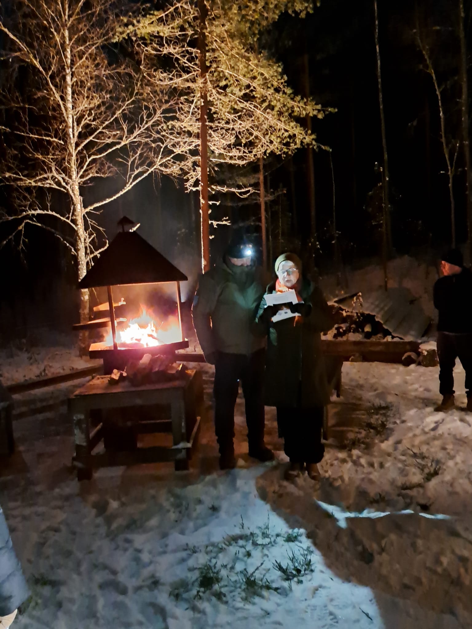 Orimattilan Maanpuolustusnaiset, Reserviläisten joulutulet