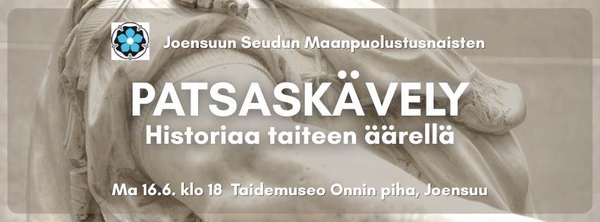 Patsaskävely Joensuussa - historiaa ja tarinoita taiteen äärellä