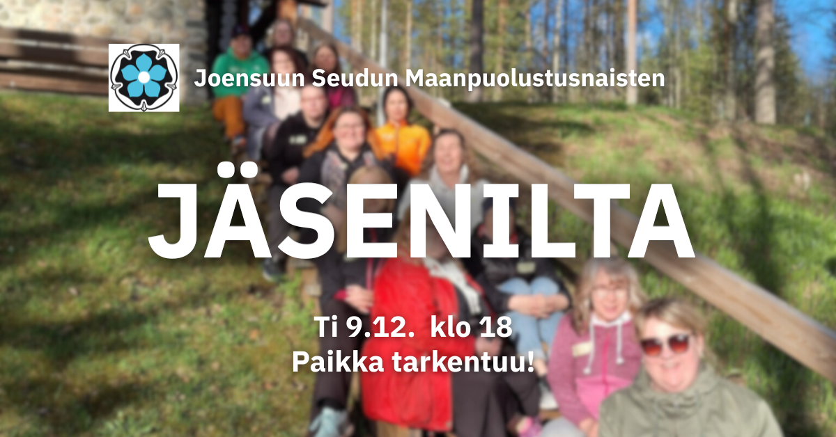 Jäsenilta Kalmonkatiskan kodalla
