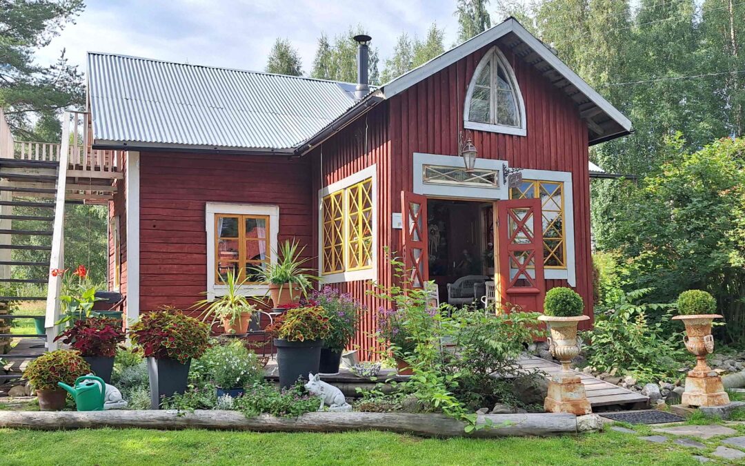 Vierailu Vanhan Pihlajan taidekahvilaan