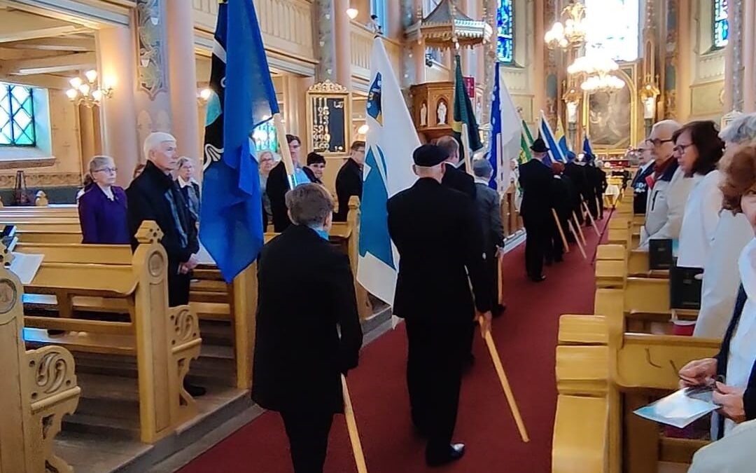 Kaatuneiden muistopäivän juhla Keski-Porin kirkolla su 19.5.24