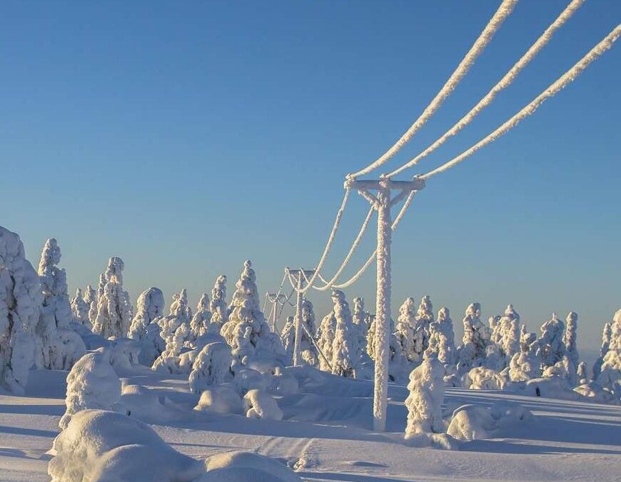 Sähköt poikki −35 asteen pakkasessa Lapissa